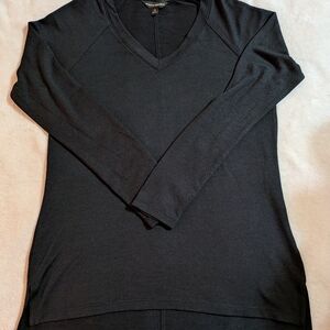 Banana Republic Black Long Sleeve Tee